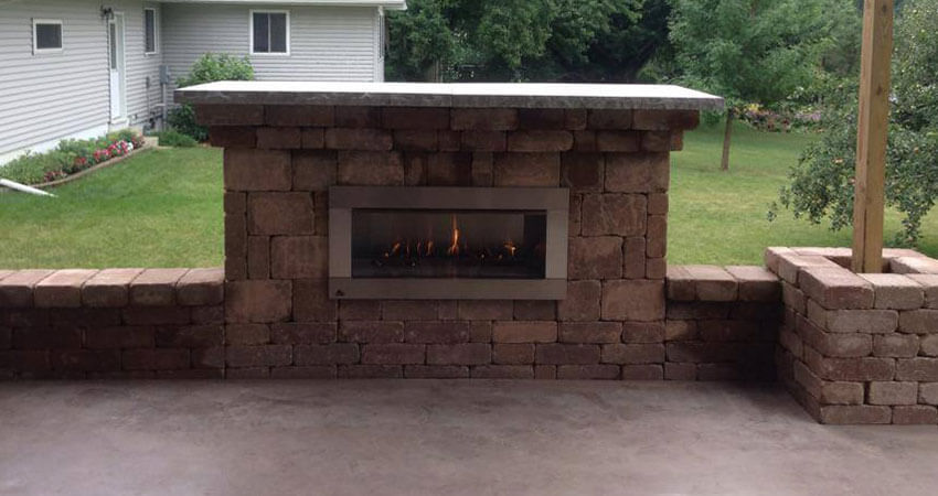 Outdoor Fireplaces in Northwest Iowa
