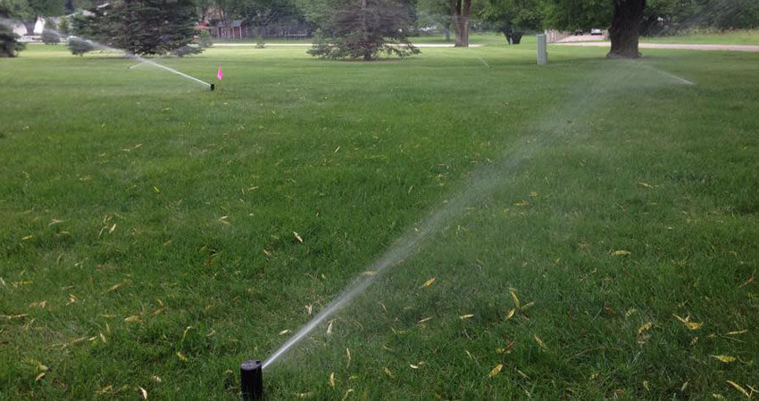 Lawn Irrigation in Northwest Iowa