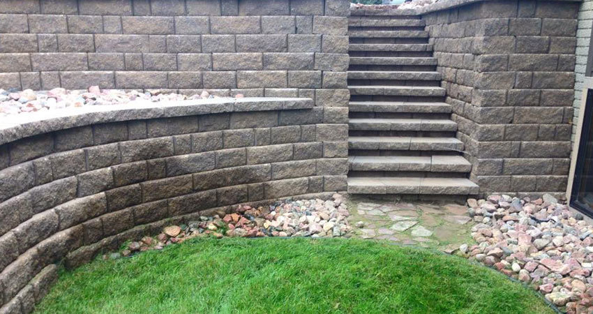 Retaining Walls in Northwest Iowa